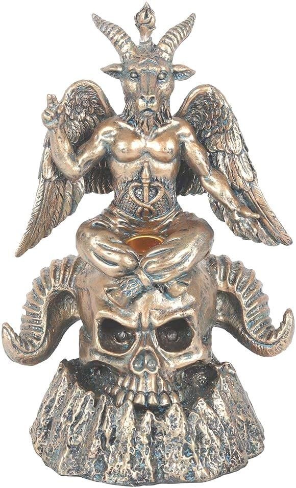 Baphomet Işıklı Biblo Tütsülük