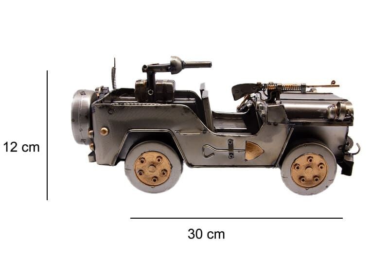 Dekoratif Metal Askeri Araç