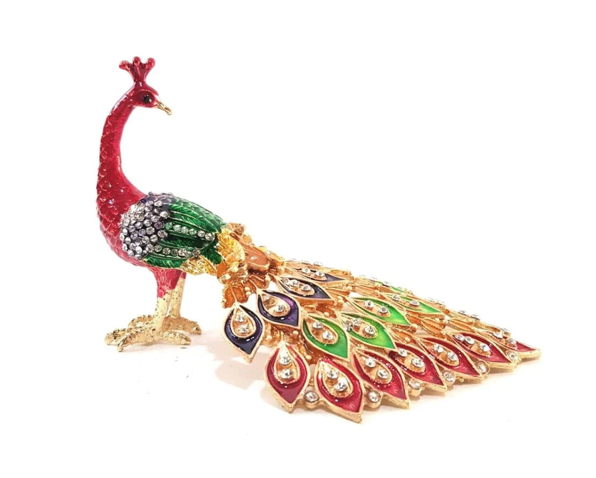 Tavuskuşu Taşlı Kutu