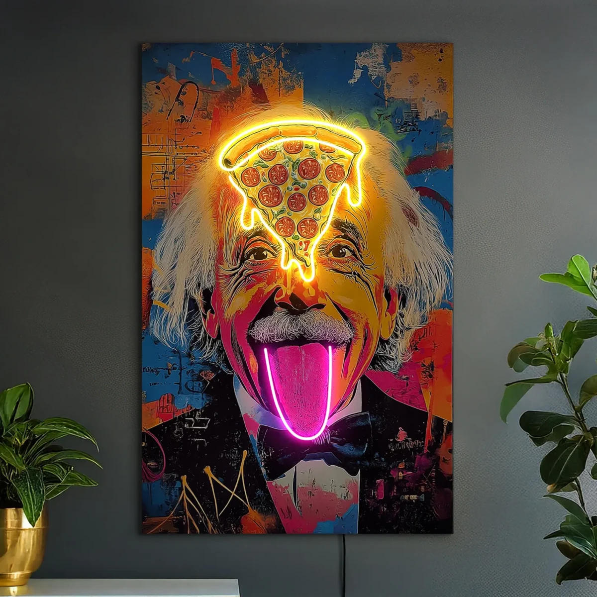 Duvar Sanatı, LED Poster Işığı